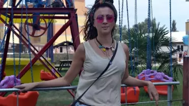 Oyuncu İrem Kahyaoğlu'nun Termal Keyfi