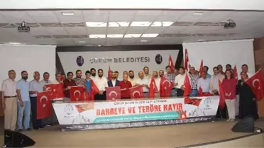 Çorum'daki Stk'lardan Fetö ve Teröre Tepki