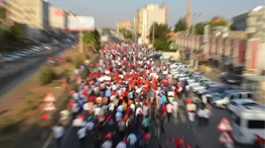 Viranşehir'de Teröre Lanet Yürüyüşü