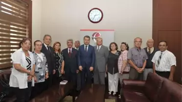 Başkan Durusu ve Başkan Dayar'dan Vali Çelik'e Ziyaret