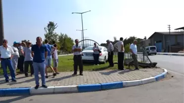 Biga'da Trafik Kazası 1 Yaralı