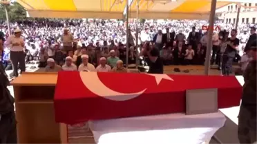 Konyalı Şehit Polis Şimşek?i Son Yolculuğuna 5 Bin Kişi Uğurladı -1