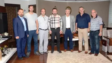 Kyöd Başkanı Mehmet Toker, Başkan Doğan'ı Ziyaret Etti