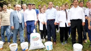 Dekan ve Belediye Başkanından Öğrencilere Hasat Desteği