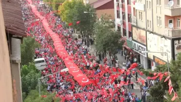 Bingöl'de 'Teröre Lanet, Huzura Davet' Mitingi