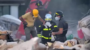 İtalya'da Deprem Bölgesinde Ohal İlan Edildi