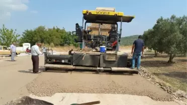 Karakurt-İlyaslar Mahalle Yoluna Sıcak Asfalt