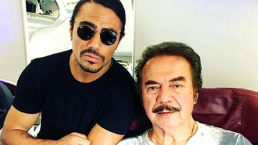 Nusret, Orhan Gencebay'la Fotoğraf Paylaştı