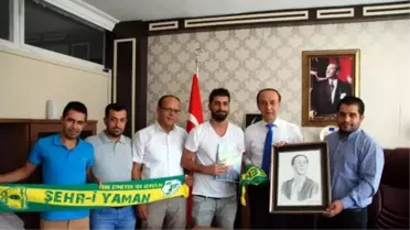 Şehr-i Yaman Taraftar Grubu'ndan Vali Erin'e Ziyaret