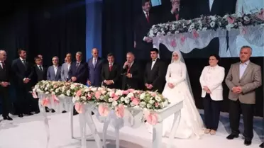 Başbakan Yıldırım, Bakan Işık'ın Kızının Nikah Şahidi Oldu