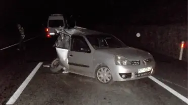 Tavşanlı'da Trafik Kazası, 8 Yaralı