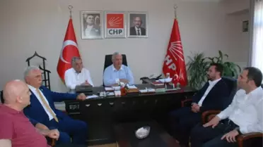 AK Parti'den CHP'ye Geçmiş Olsun Ziyareti