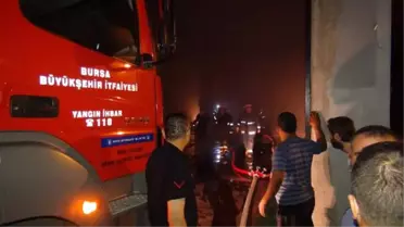 Bursa'da Fabrika Yandı
