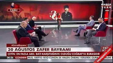 Emekli Tümamiral Semih Çetin Canlı Yayını Terk Etti