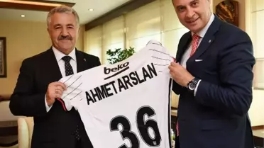 Fikret Orman, Bakan Ahmet Arslan'ı Ziyaret Etti