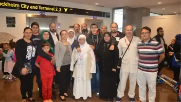 Hacı Adayları İsveç'ten Dualarla Uğurlandı