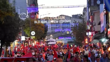 30 Ağustos Zafer Bayramı Fener Alayı ile coşkuyla kutlandı