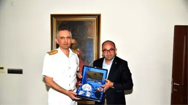 Tuğamiral Tok'dan Üzülmez'e iade-i ziyaret