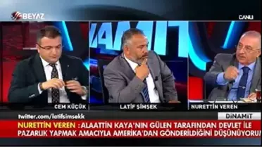 Nurettin Veren: Pazarlık Yapmak İçin Gülen Gönderdi