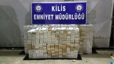 Kilis'te Kaçak Sigara Operasyonu