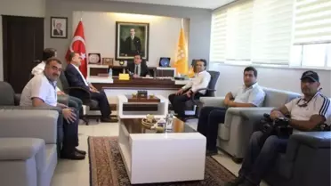 Türkiye Gazetesi ve İha'dan Rektör Kızılay'a Hayırlı Olsun Ziyareti