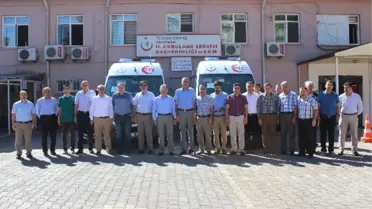 Adıyaman'a 2 Adet Tam Donanımlı Ambulans