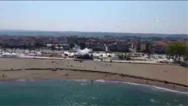 Karasu Sahili 'Mavi Bayrak'La Buluştu