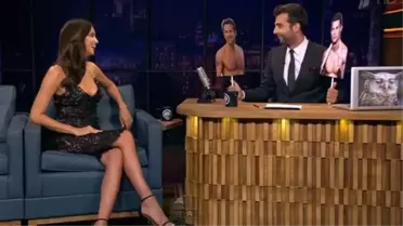 Rus Sunucu, Ronaldo'nun Eski Sevgilisi Irina Shayk'ı Zor Durumda Bıraktı