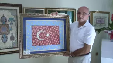 Tablolarındaki Tezhip Sanatı '22 Ayar'