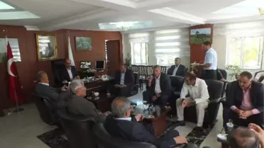 Malazgirt Belediyesi'nde Bayramlaşma Töreni