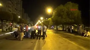 Adana Otomobil, Refüjdeki Ağaçlara Çarptı: 1 Ölü, 1 Yaralı