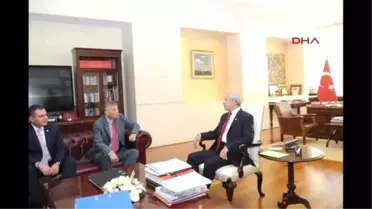 Kılıçdaroğlu, Türk Eczacıları Birliği Heyetini Kabul Etti