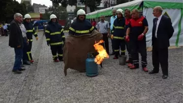 Iğdır'da Yangın Tatbikatı
