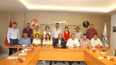 AK Parti Mersin İl Yönetimi, Kent Ekonomisine Yön Veren Stk'larla Bir Araya Geldi