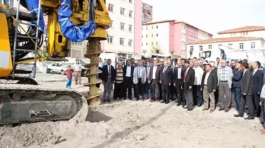 Yozgat'ta 350 Araçlık Otoparkın İnşaatı Başladı