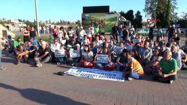 Antalya Ödp'liler Eski Başkanları İçin Eylem Yaptı