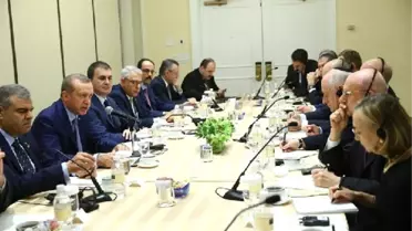 Erdoğan, ABD'deki Yahudi Kuruluşların Temsilcilerini Kabul Etti