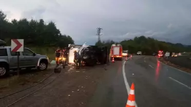 Zonguldak'ta Trafik Kazası: 1 Ölü, 1 Yaralı