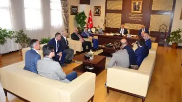 Bulgaristan Dost Partisi'nden Başkan Çetin'e Ziyaret