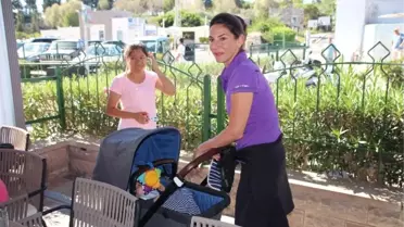 Zeynep Beşerler Bebeğiyle Beraber Yarışlara Geldi