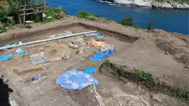 Amasra'da Sondaj Kazısında Bulunan 50 İnsan İskeleti İnceleniyor