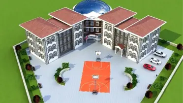 Asarcık'a Yapılan Kur'an Kursu İnşaatı Hızla Yükseliyor