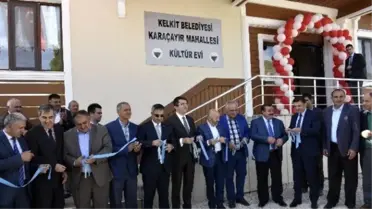 Kelkit'te Kültür Evi Açıldı