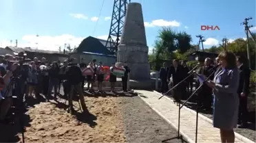 Rusya?da Türk Şehitleri Anıldı