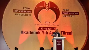 Konya Gıda ve Tarım Üniversitesinin Akademik Yıl Açılış Töreni