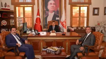 Başkan Yağcı'ya Ziyaretler