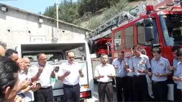 Antalya'da Görev Şehidi İtfaiye Eri Son Yolculuğuna Uğurlandı