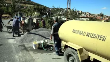 Kıranardı'nda Sulama Kanalları Yapılıyor