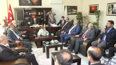 Müftü Arvas'tan Müdür Kırekin'e Ziyaret