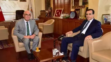Başkan Yılmaz'a Ziyaretler